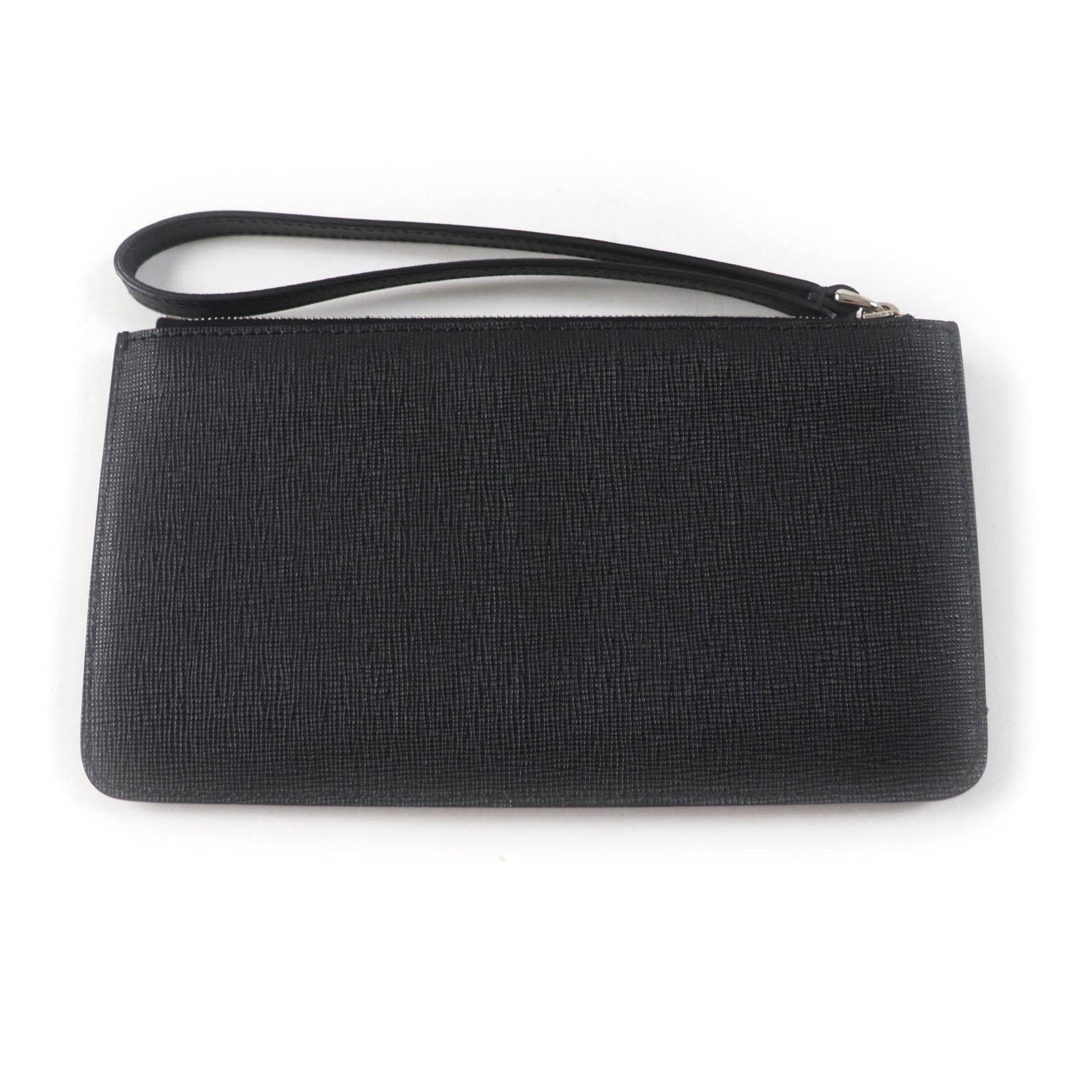 FENDI Pouch 8M0341 Main: Leather black Karito Women Used