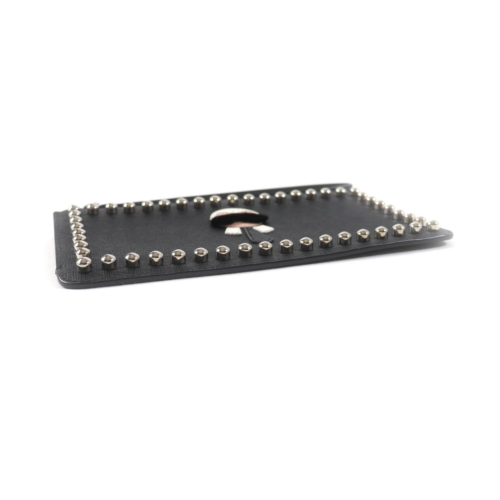 FENDI Pouch 8M0341 Main: Leather black Karito Women Used