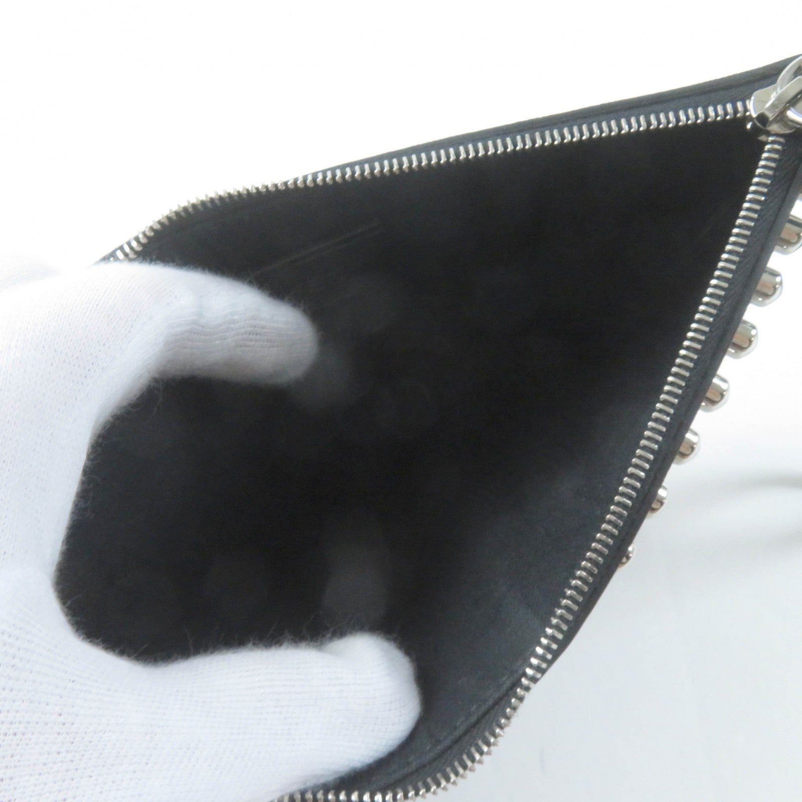 FENDI Pouch 8M0341 Main: Leather black Karito Women Used