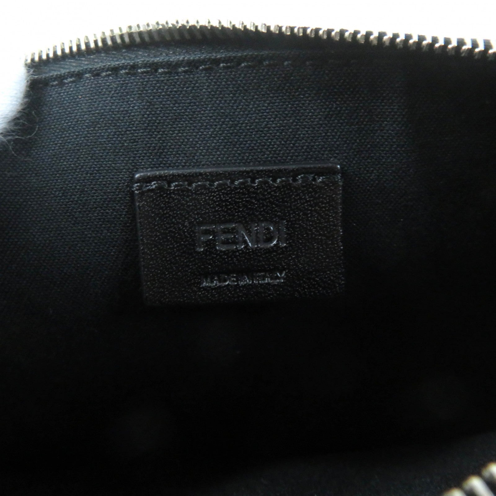 FENDI Pouch 8M0341 Main: Leather black Karito Women Used