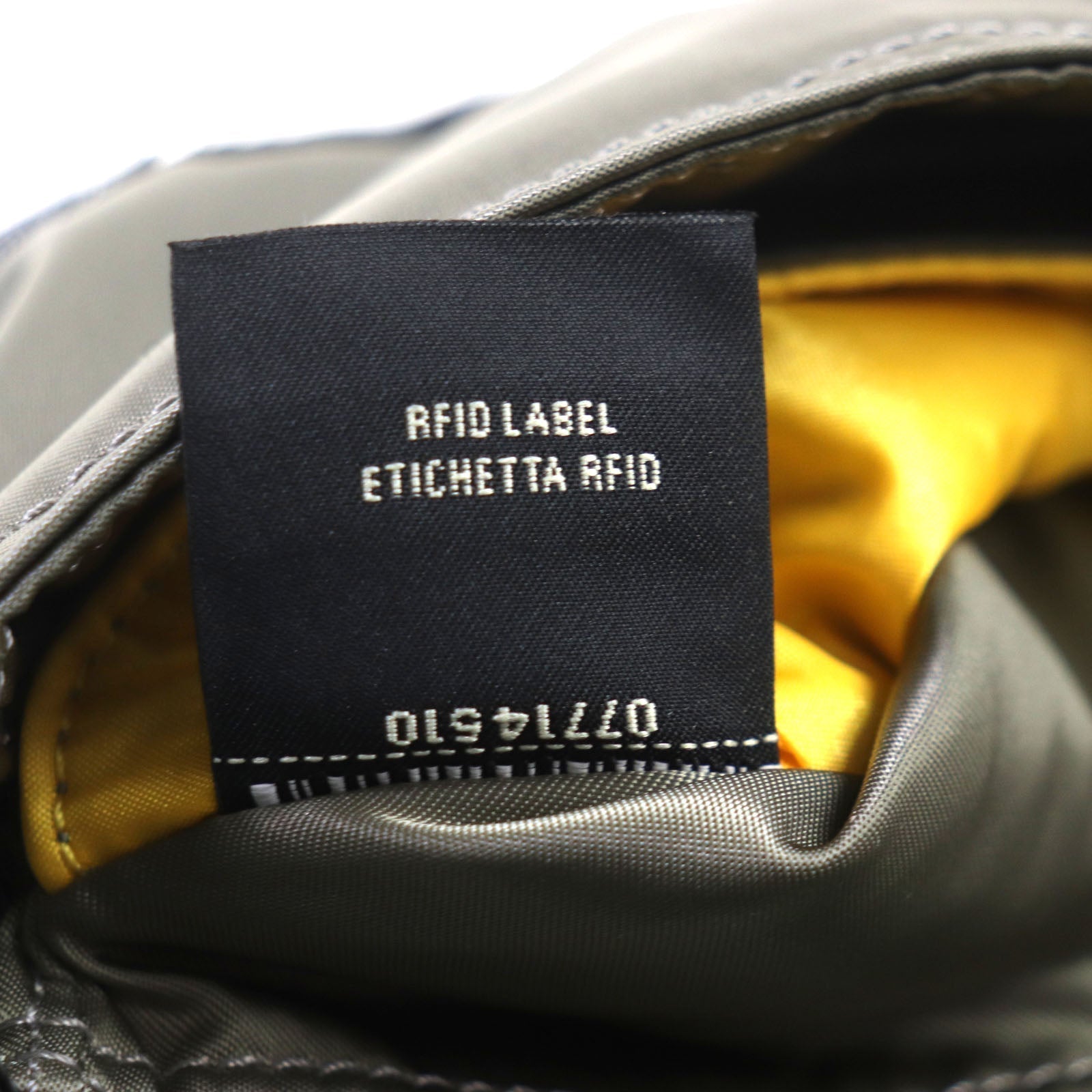 FENDI Sling bag 7AS138 Main: Nylon, Part: Leather Gray type Bucket Mini Phone Case mens Used
