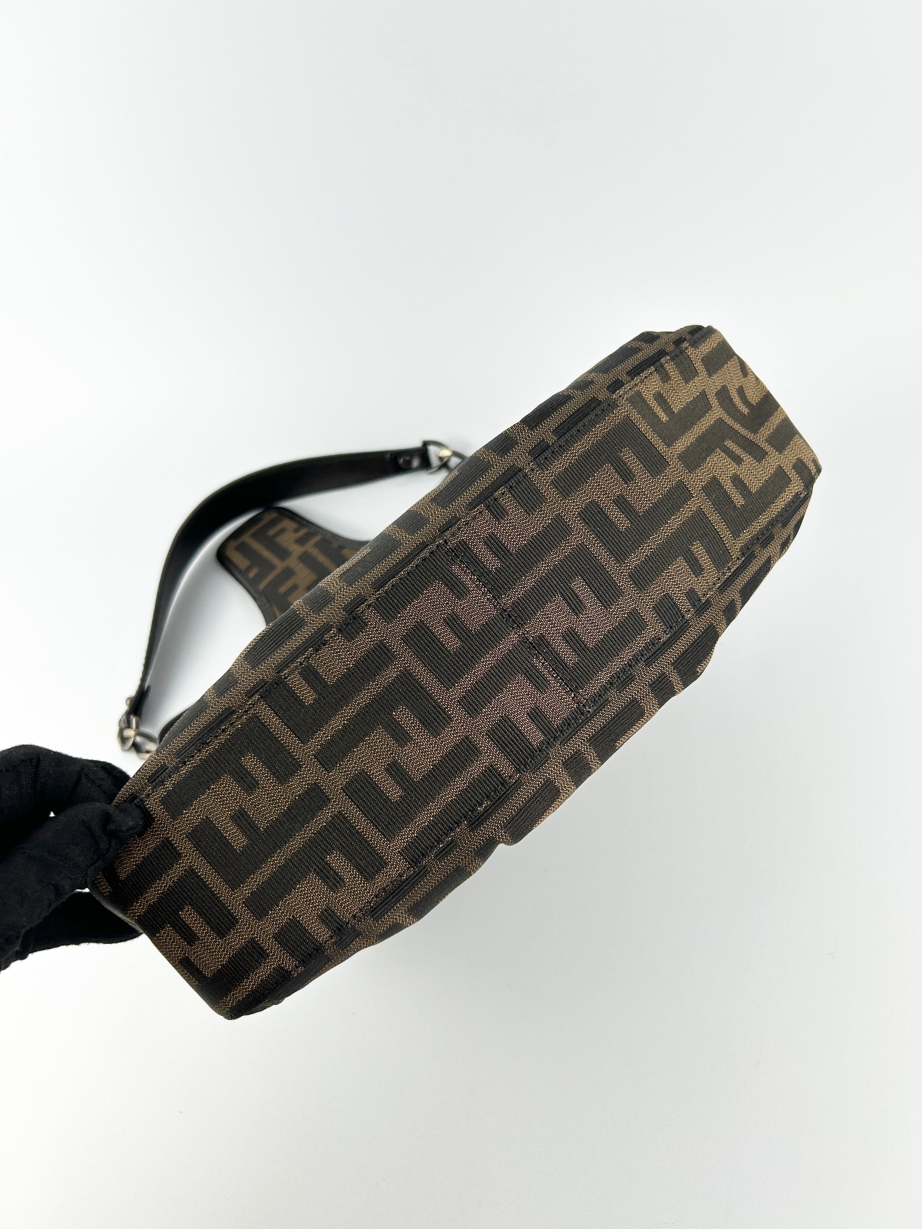 Fendi Zucca Tobacco Shoulder Bag