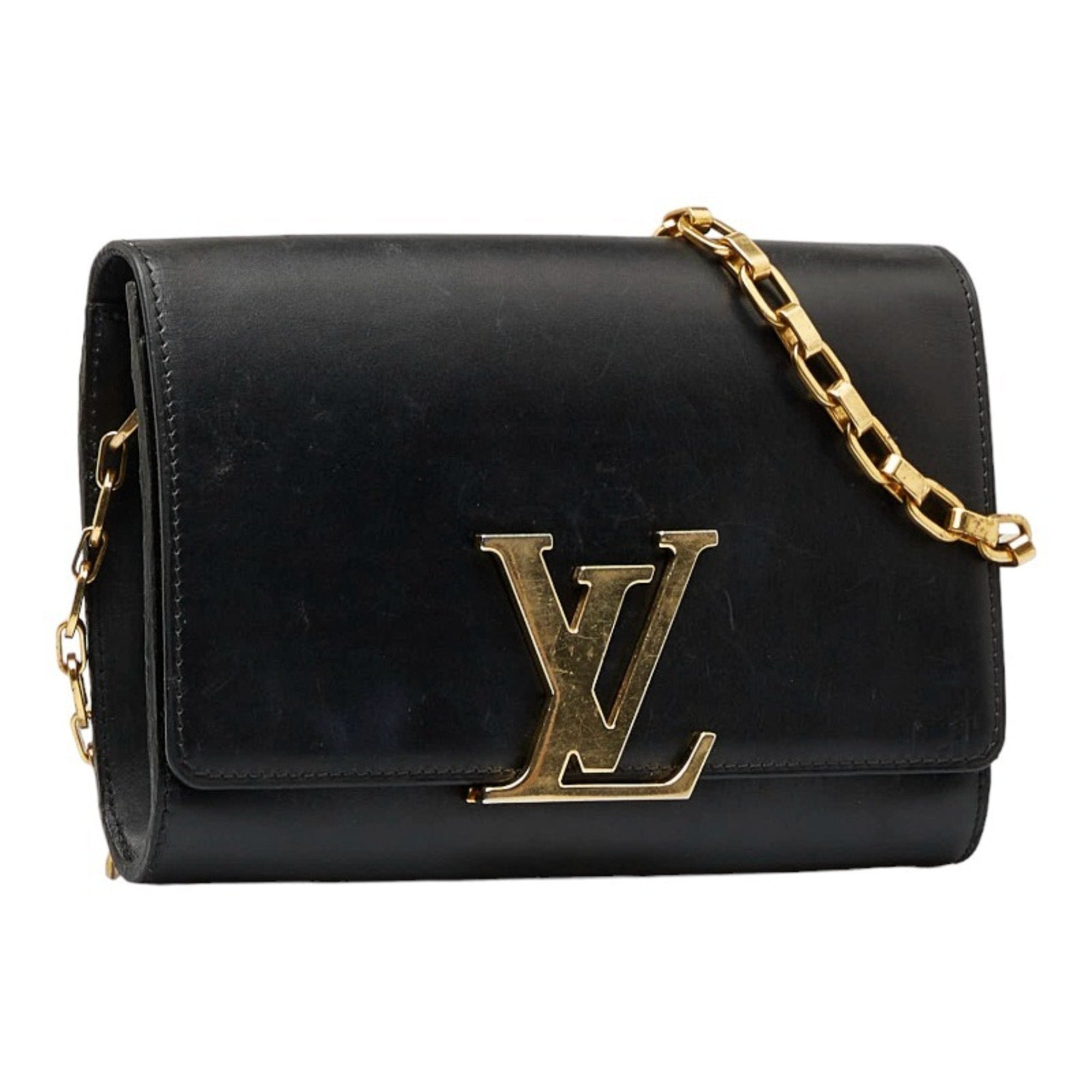 Louis Vuitton Louise Leather Shoulder Bag ()
