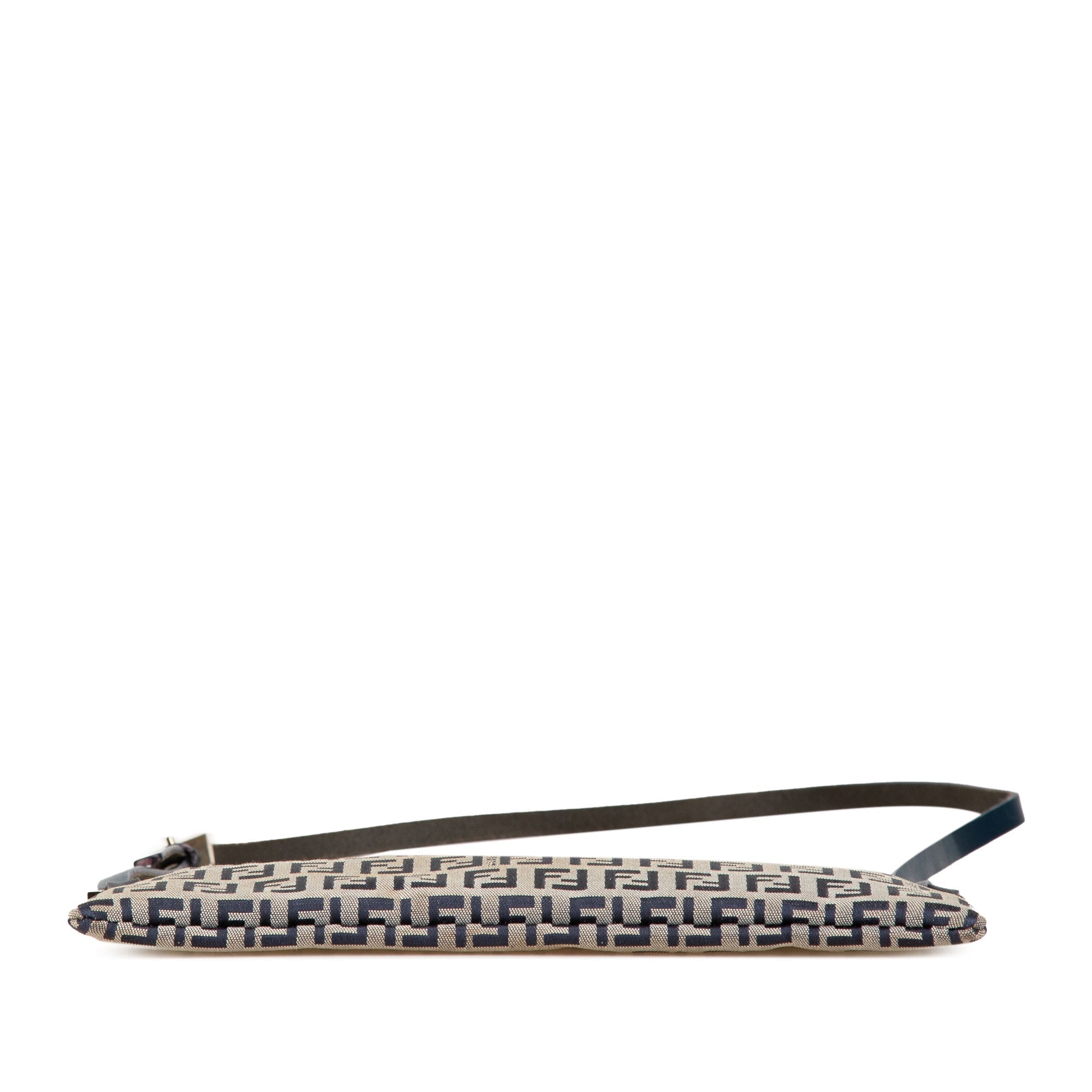 Gray Fendi Zucchino Canvas Crossbody