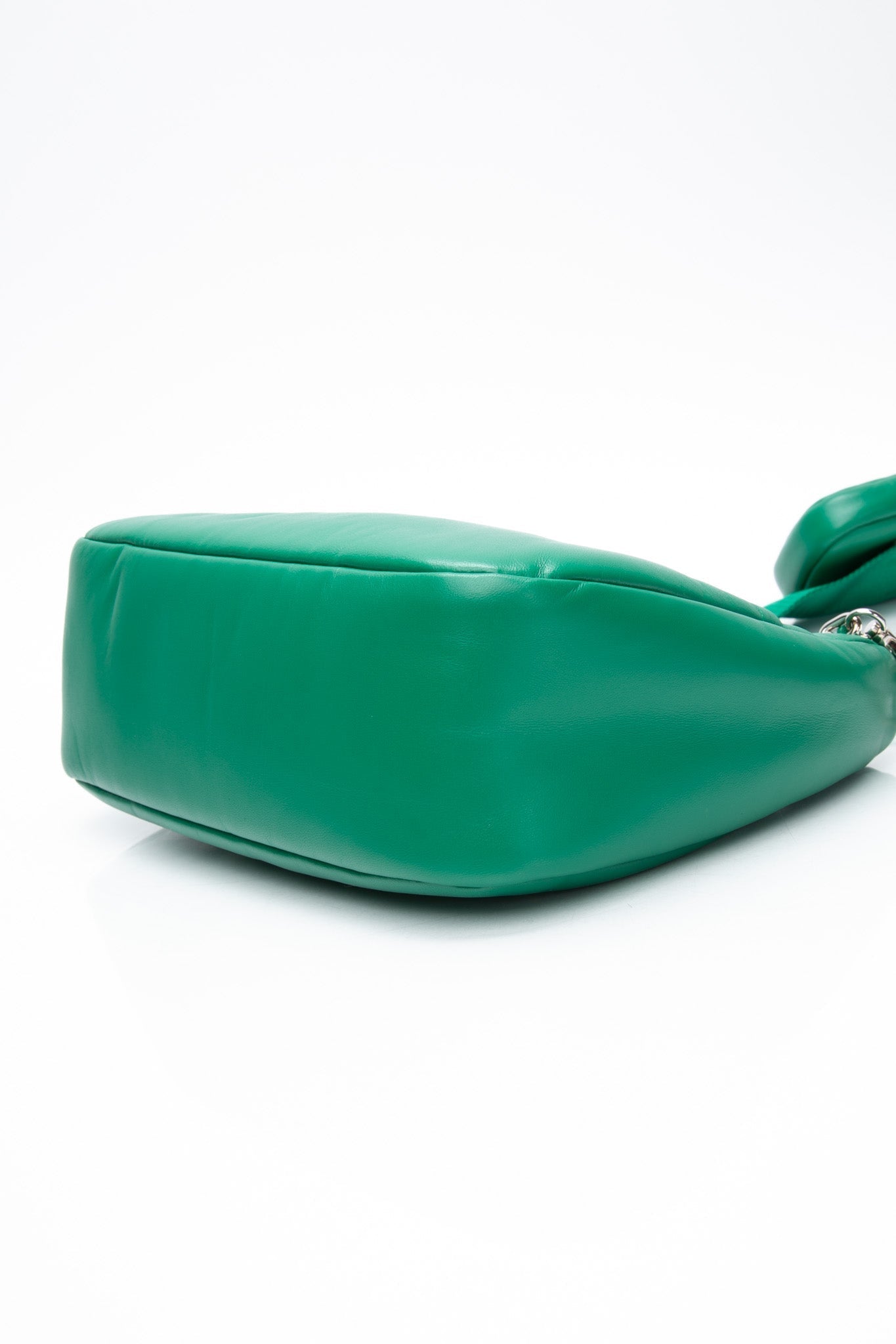 PRADA Mango Green Padded Nappa-Leather Prada Re-Edition 2005 Shoulder Bag