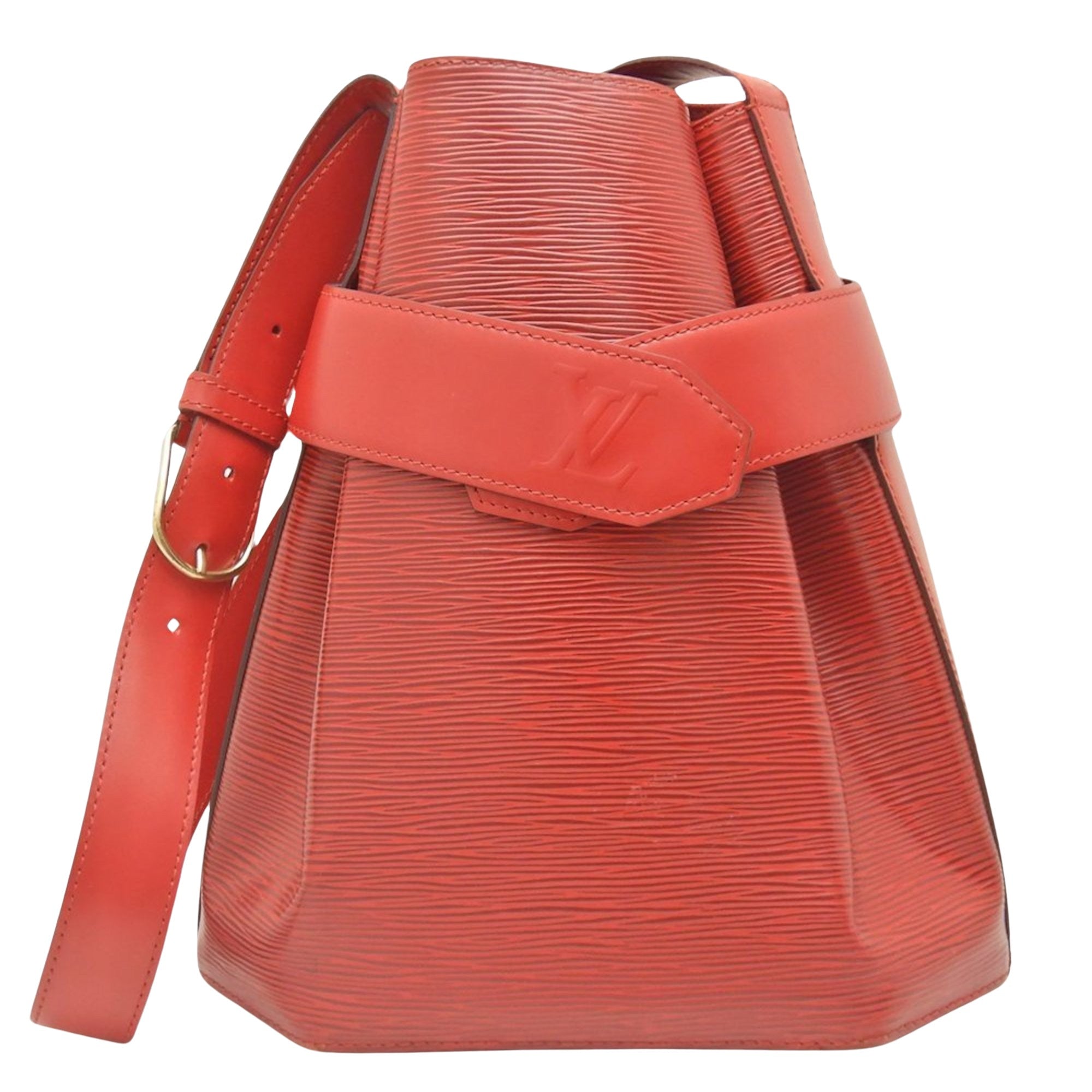Louis Vuitton Sac D'épaule Leather Shoulder Bag ()