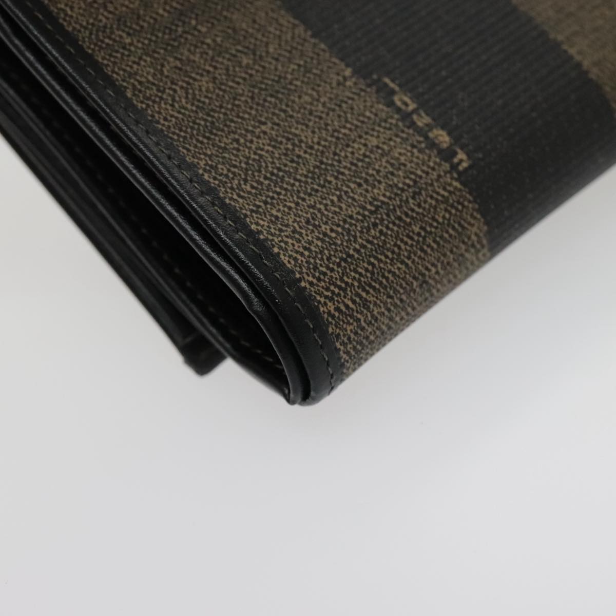 Fendi Brown Canvas Wallet ()
