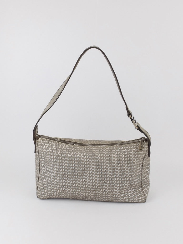 Vintage Fendi Zucca Mini FF Shoulder Bag