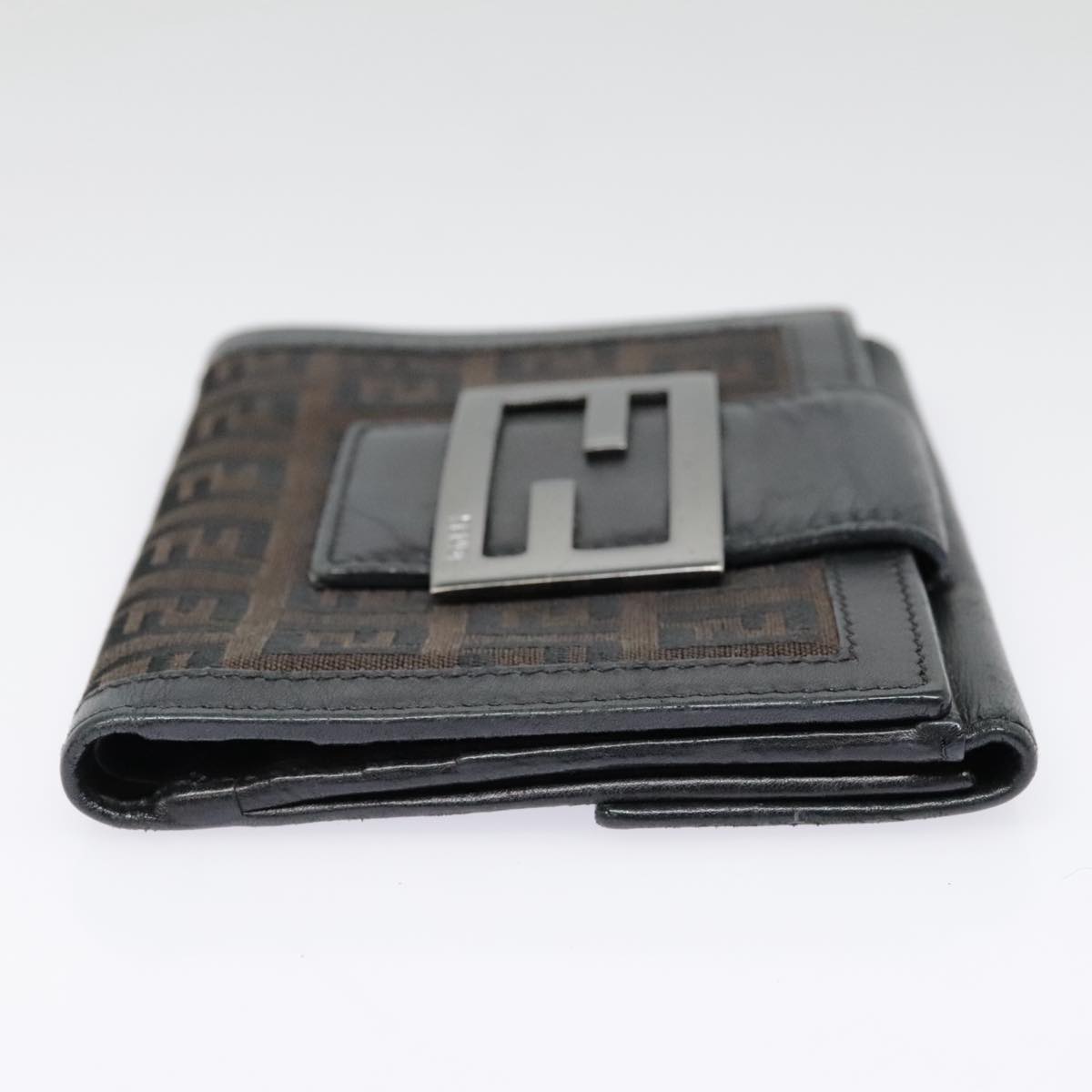 Fendi Zucca Brown Canvas Wallet ()