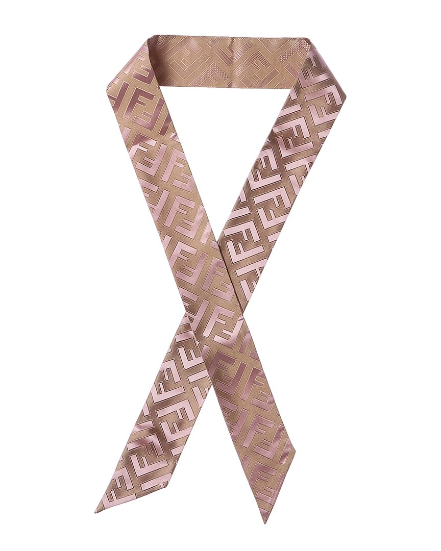 Fendi Wrappy Silk Scarf