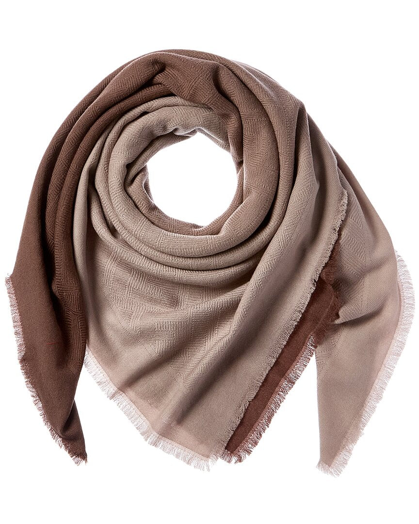 Fendi Ff Wool Shawl