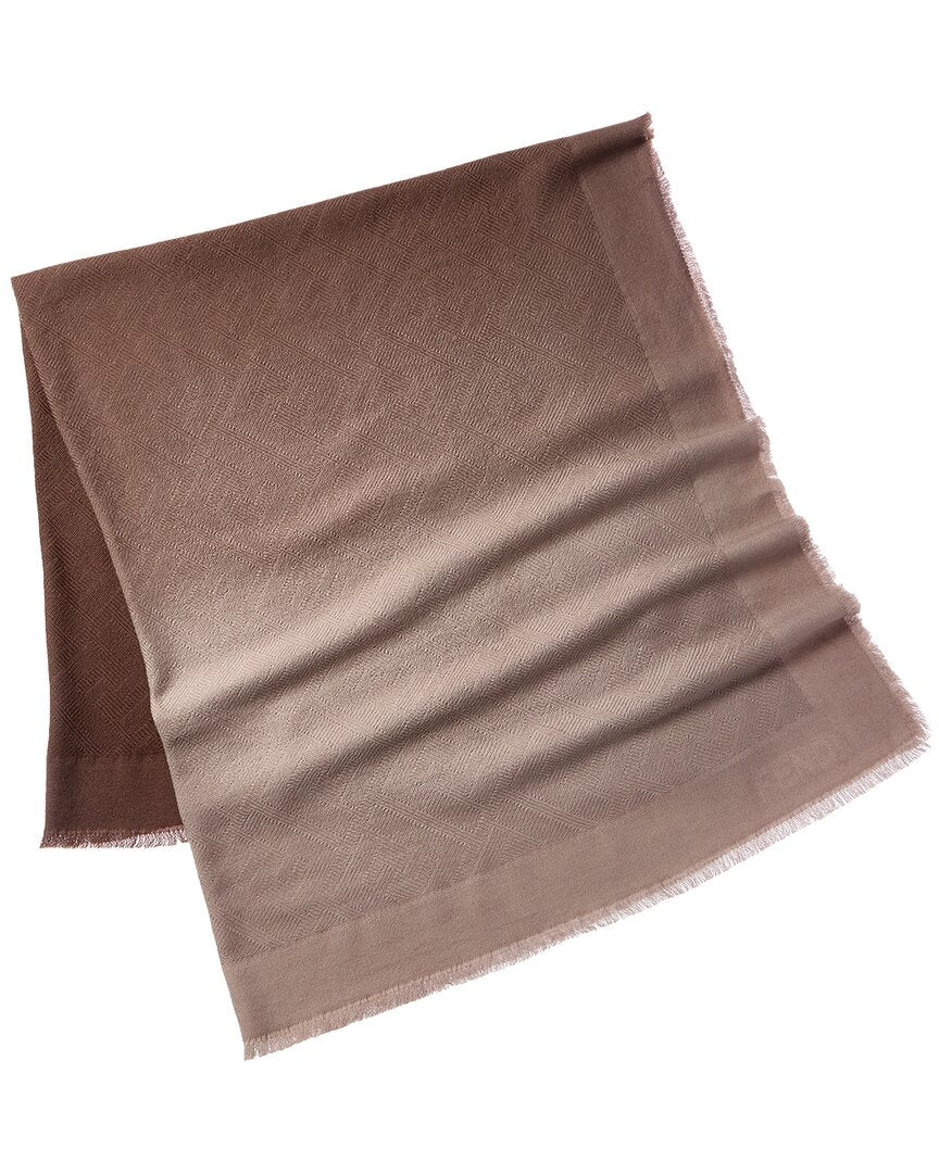 Fendi Ff Wool Shawl