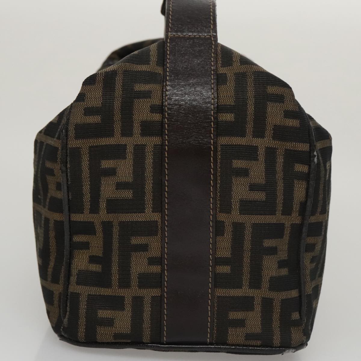 Fendi Zucca Brown Canvas Clutch Bag ()