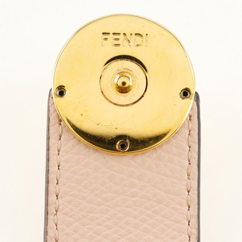 Fendi Lei Selleria Brown Leather Wallet ()
