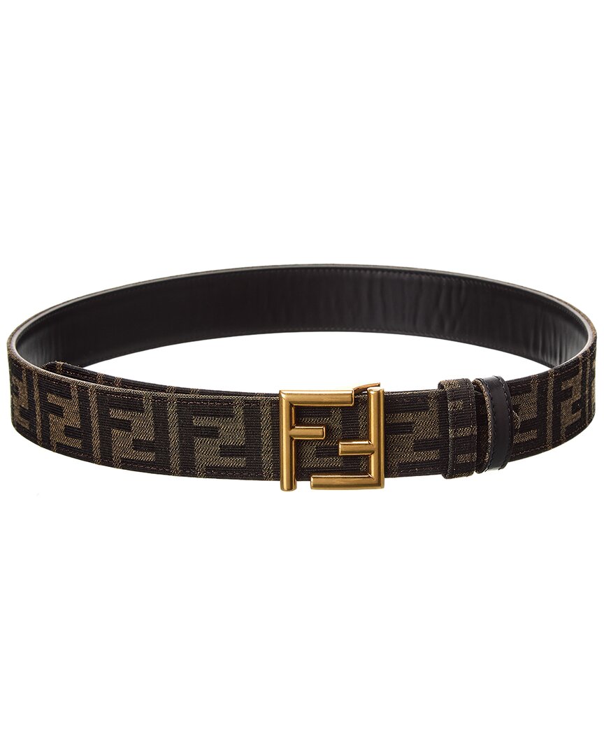 Fendi Ff Reversible Leather Belt
