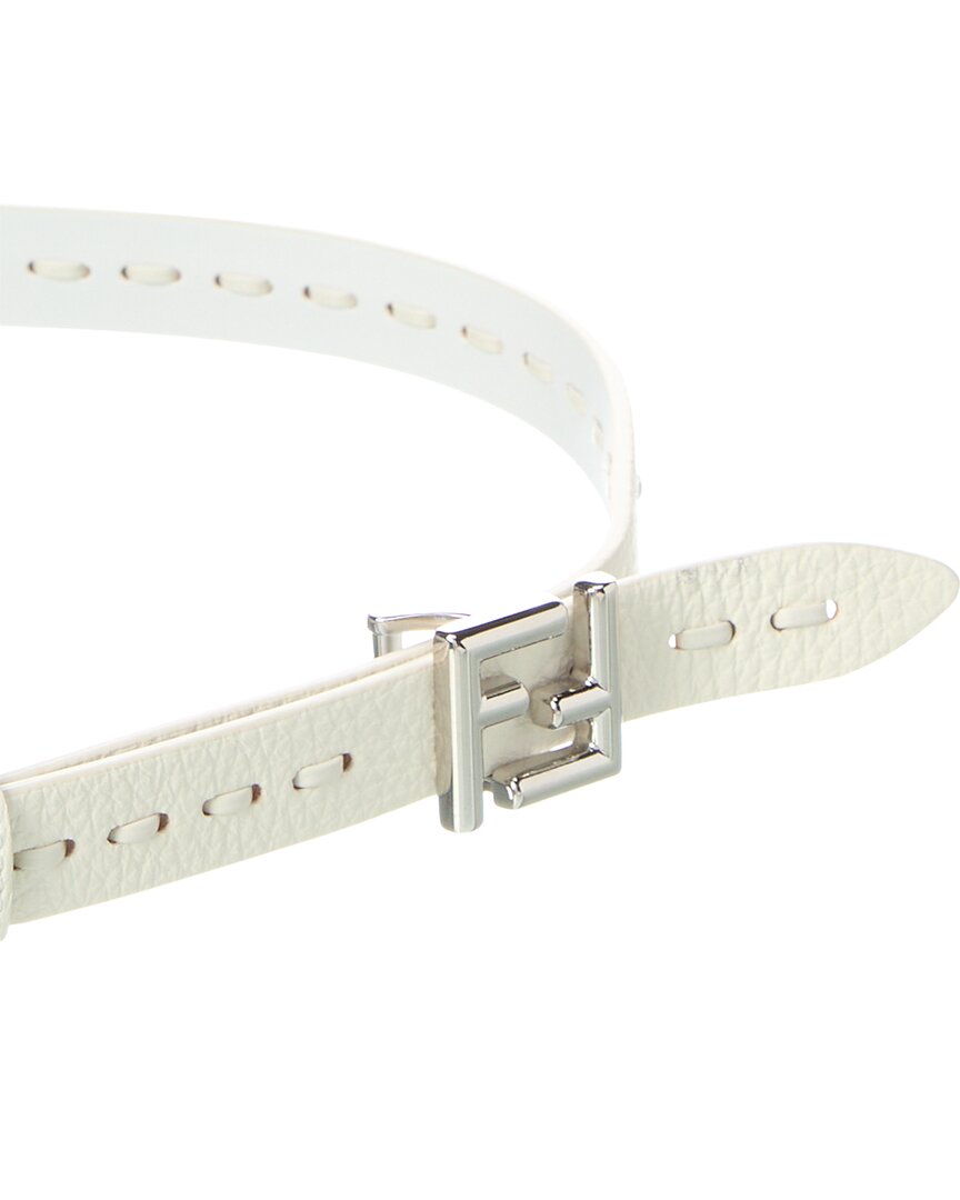 Fendi Ff Leather Belt