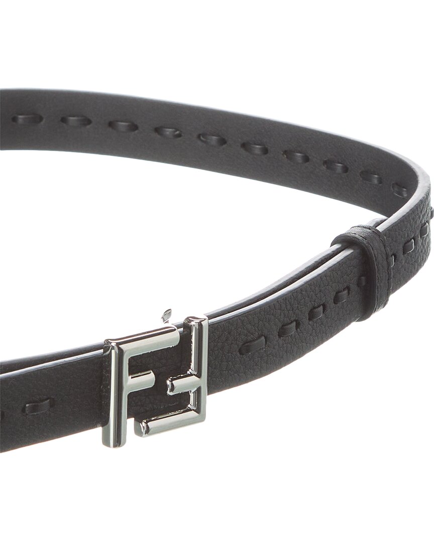 Fendi Selleria Leather Belt