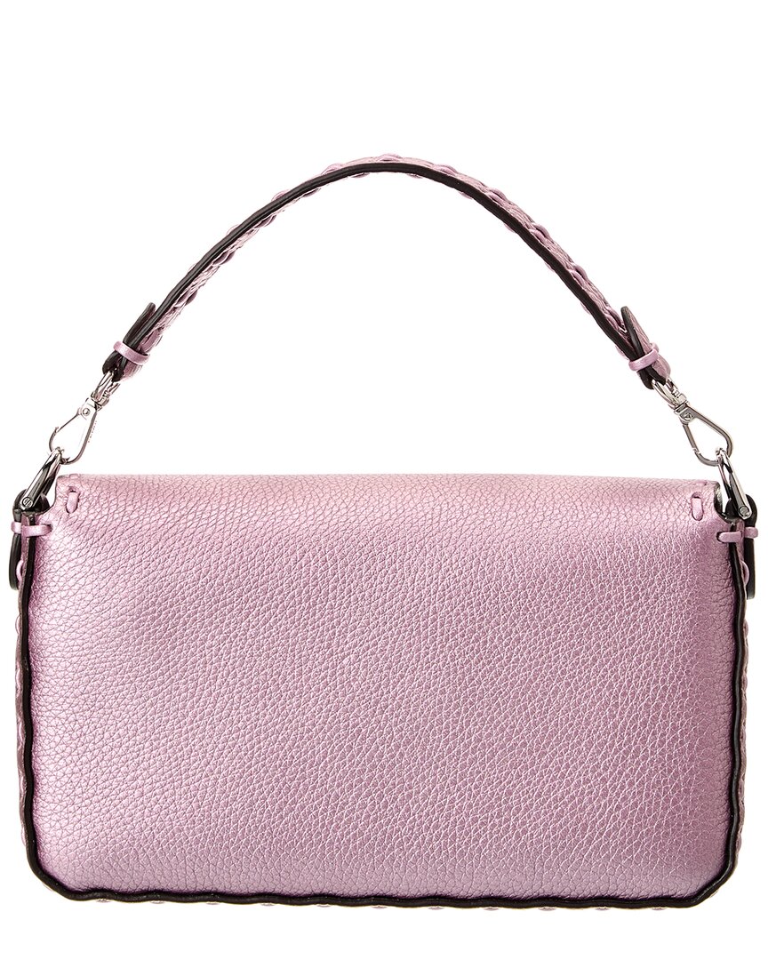 Fendi Baguette Mini Leather Shoulder Bag