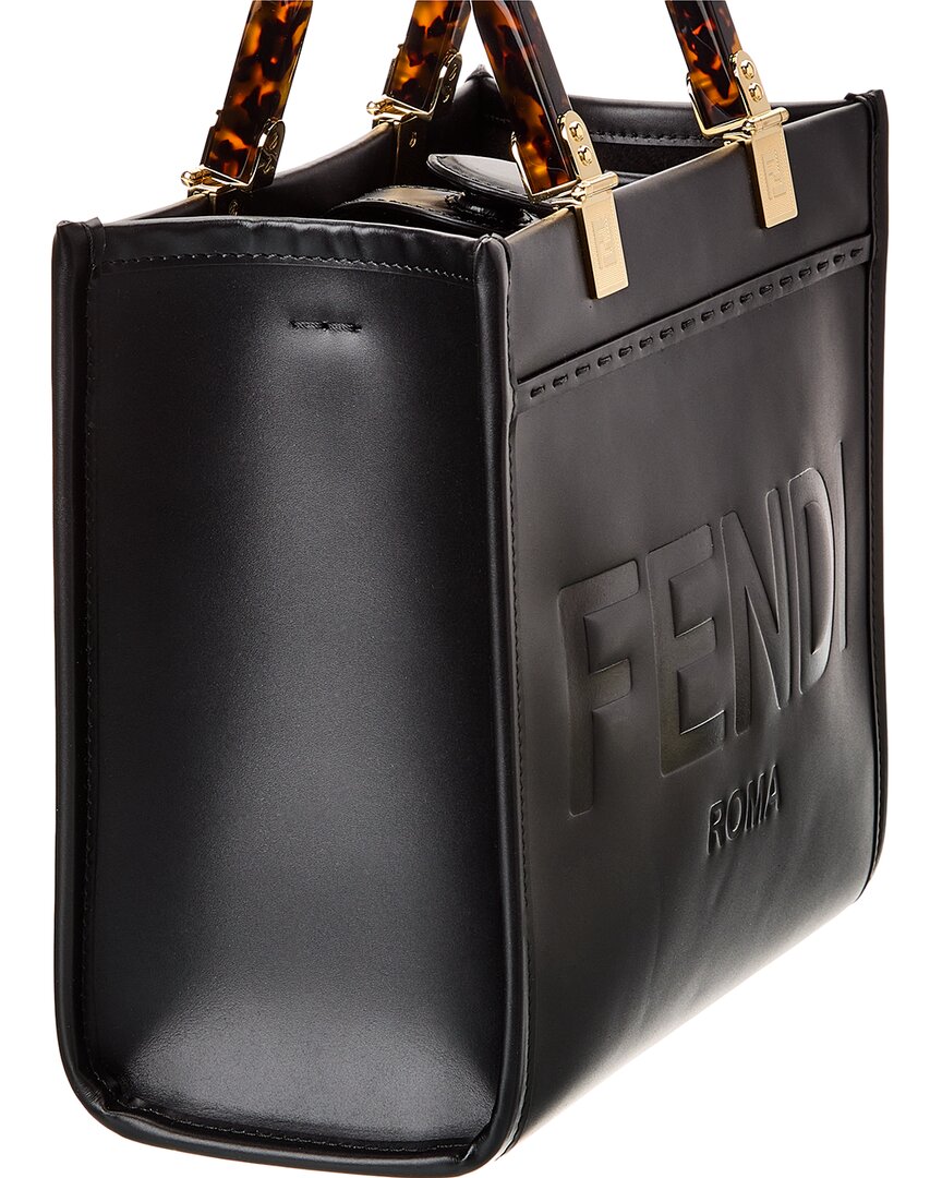 Fendi Sunshine Small Leather Tote