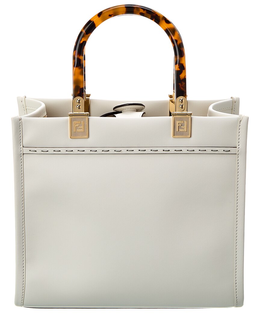 Fendi Sunshine Small Leather Tote