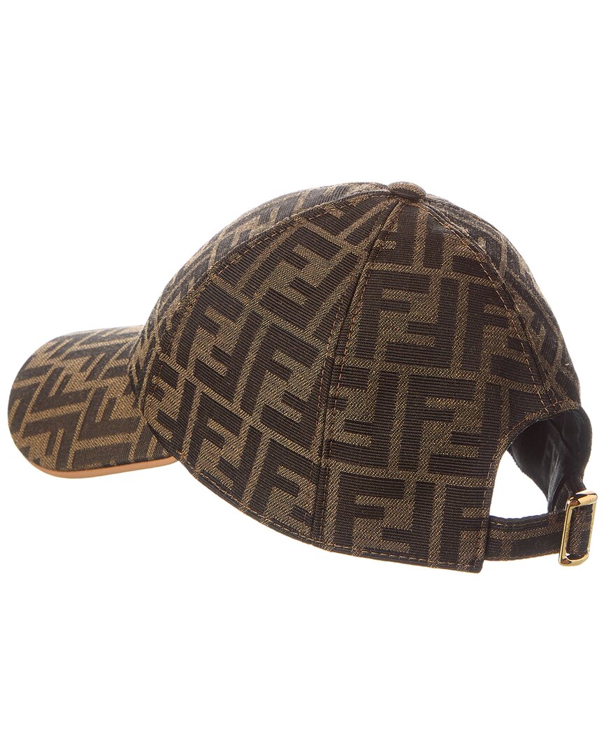 Fendi Ff Jacquard Baseball Cap