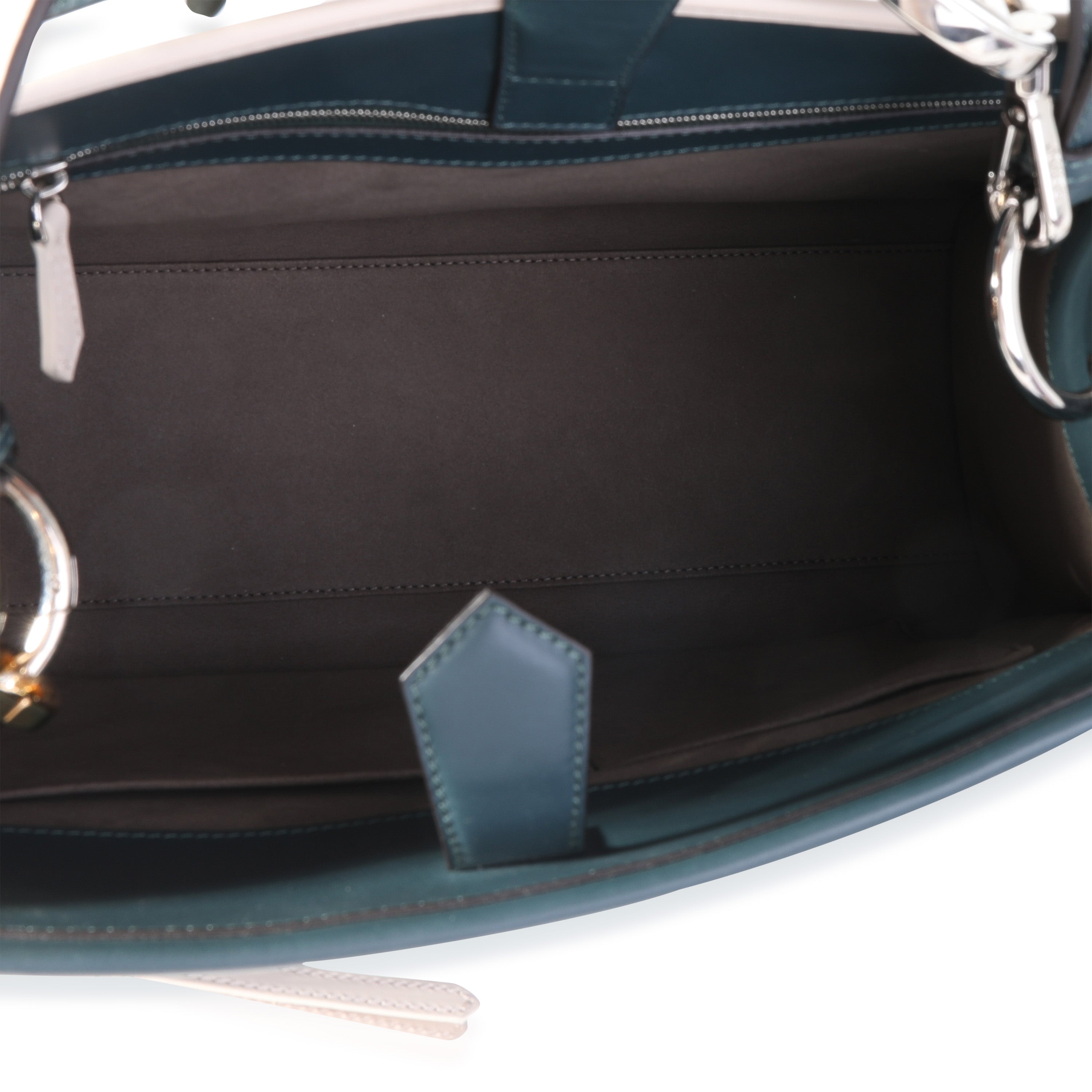 Fendi Amazonia & Camellia Leather Medium Runaway Bag