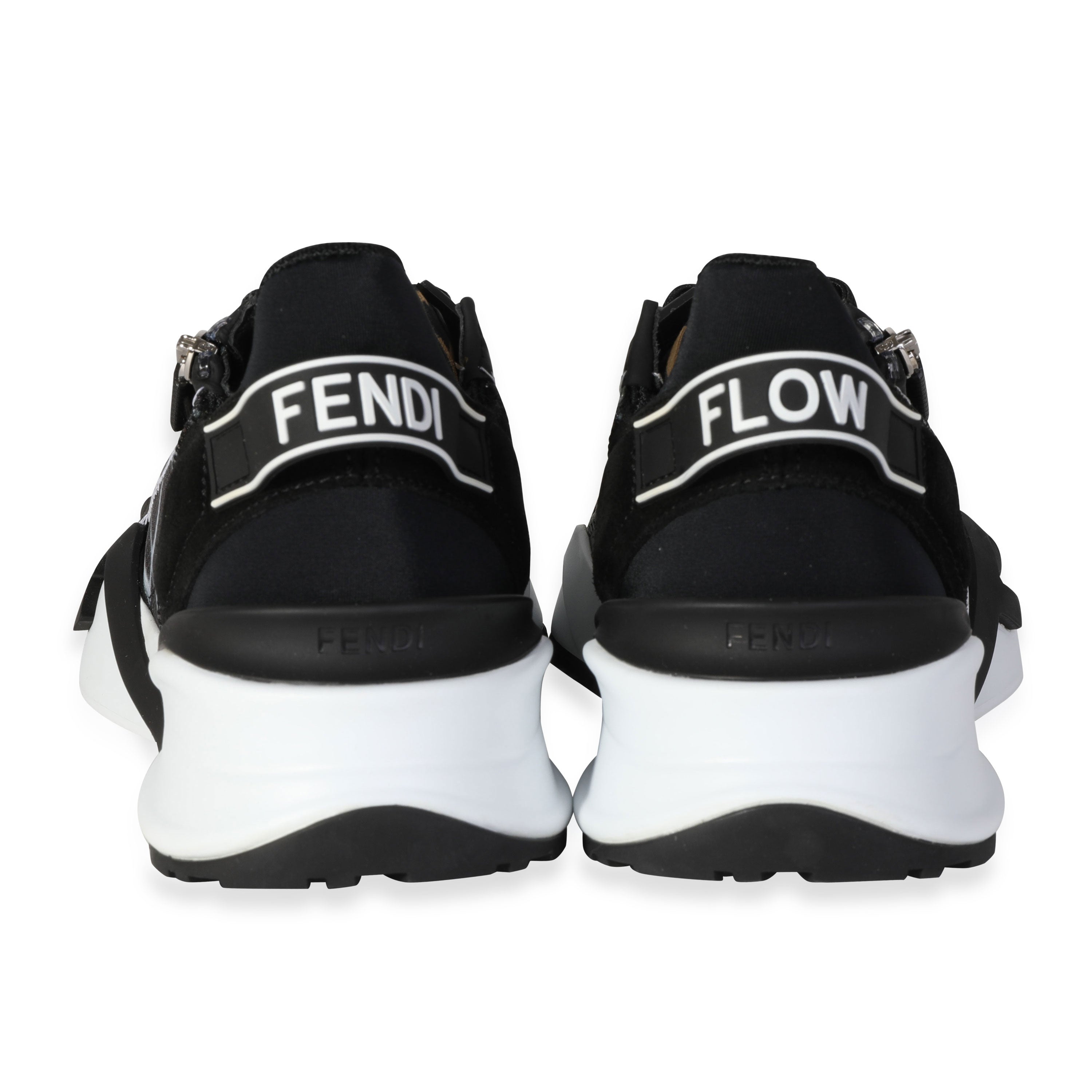Fendi - Fendi Wmns Flow FF Motif Low Black (37 EUR)