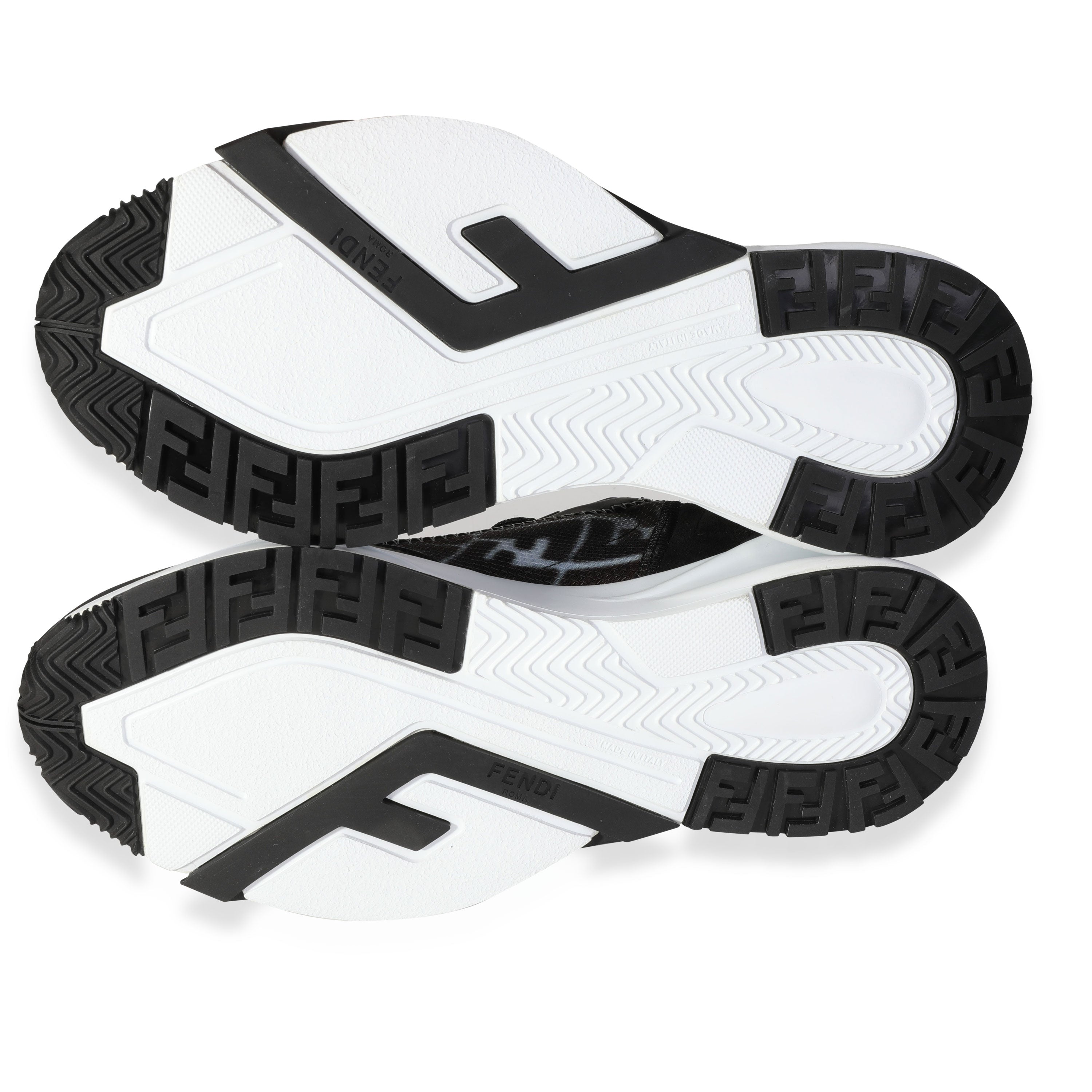Fendi - Fendi Wmns Flow FF Motif Low Black (37 EUR)
