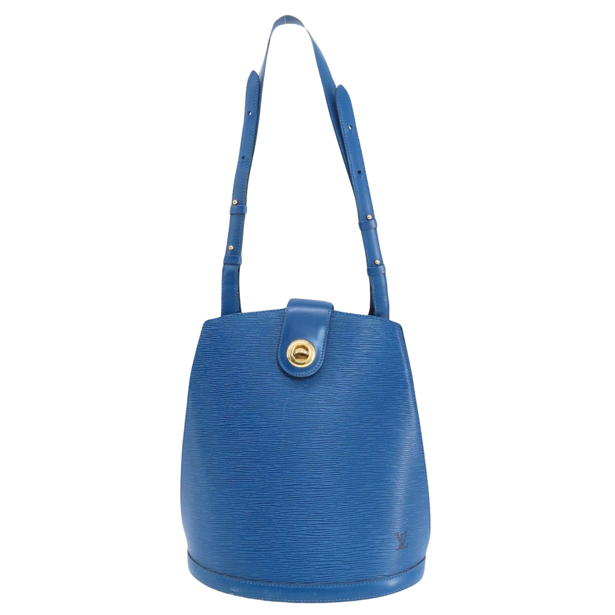Louis Vuitton Cluny Leather Shoulder Bag ()