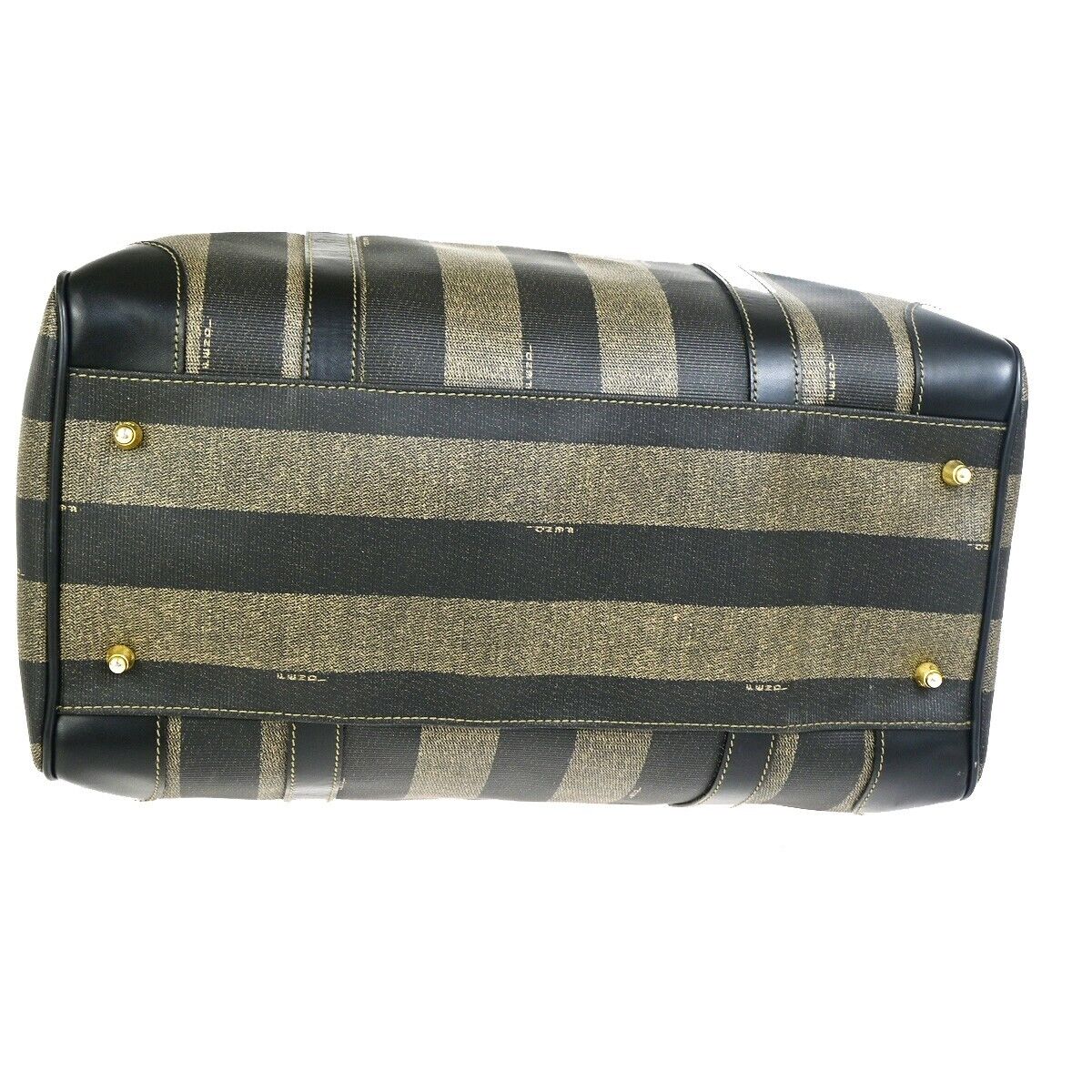 Fendi Pecan Brown Canvas Handbag ()