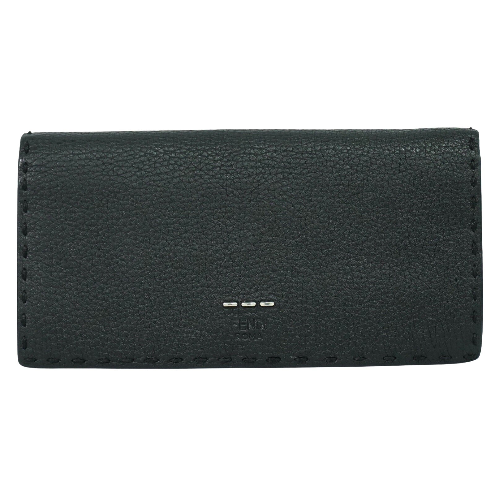 Fendi Black Leather Wallet ()