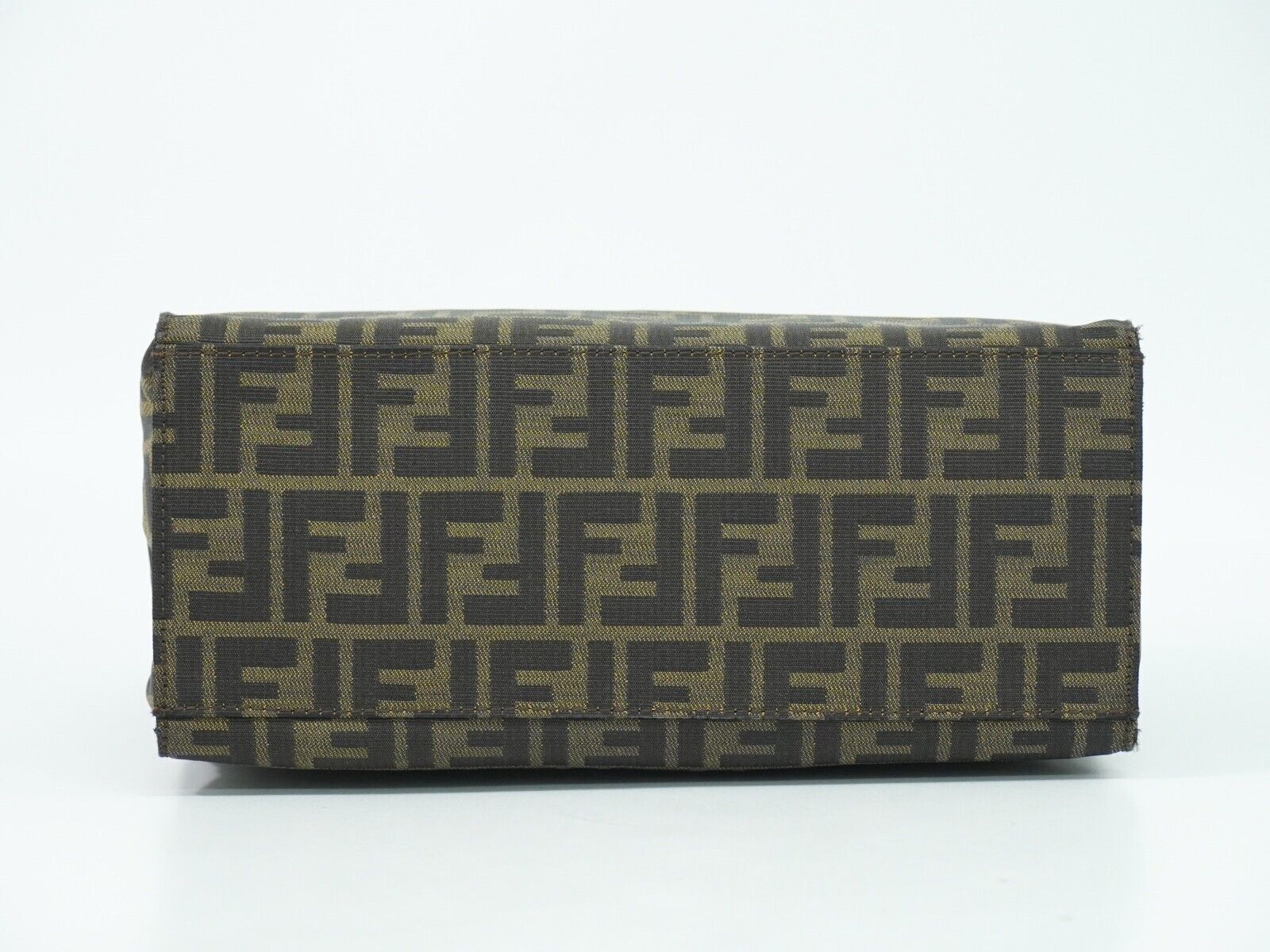 Fendi Brown Canvas Handbag ()
