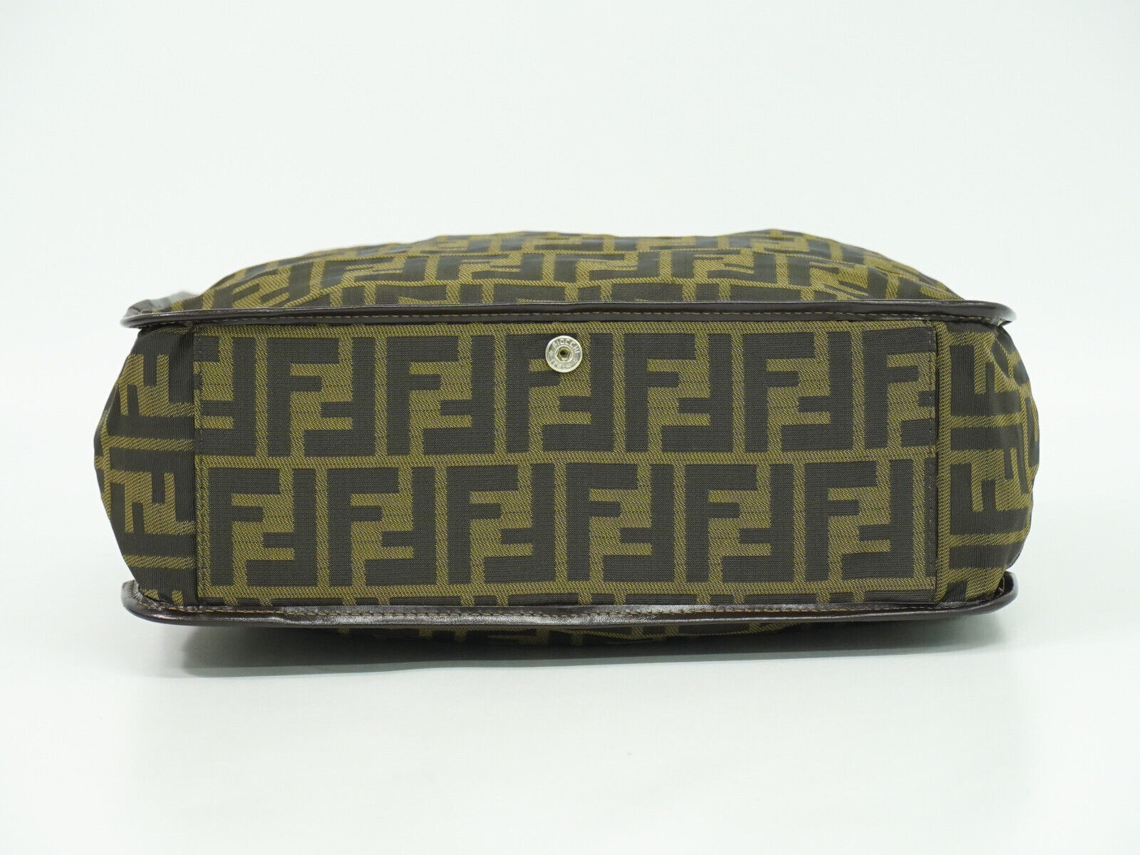Fendi Brown Canvas Handbag ()