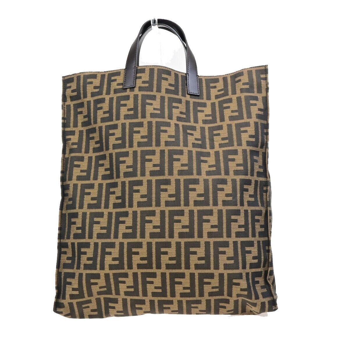 Fendi Zucca Brown Canvas Tote Bag ()