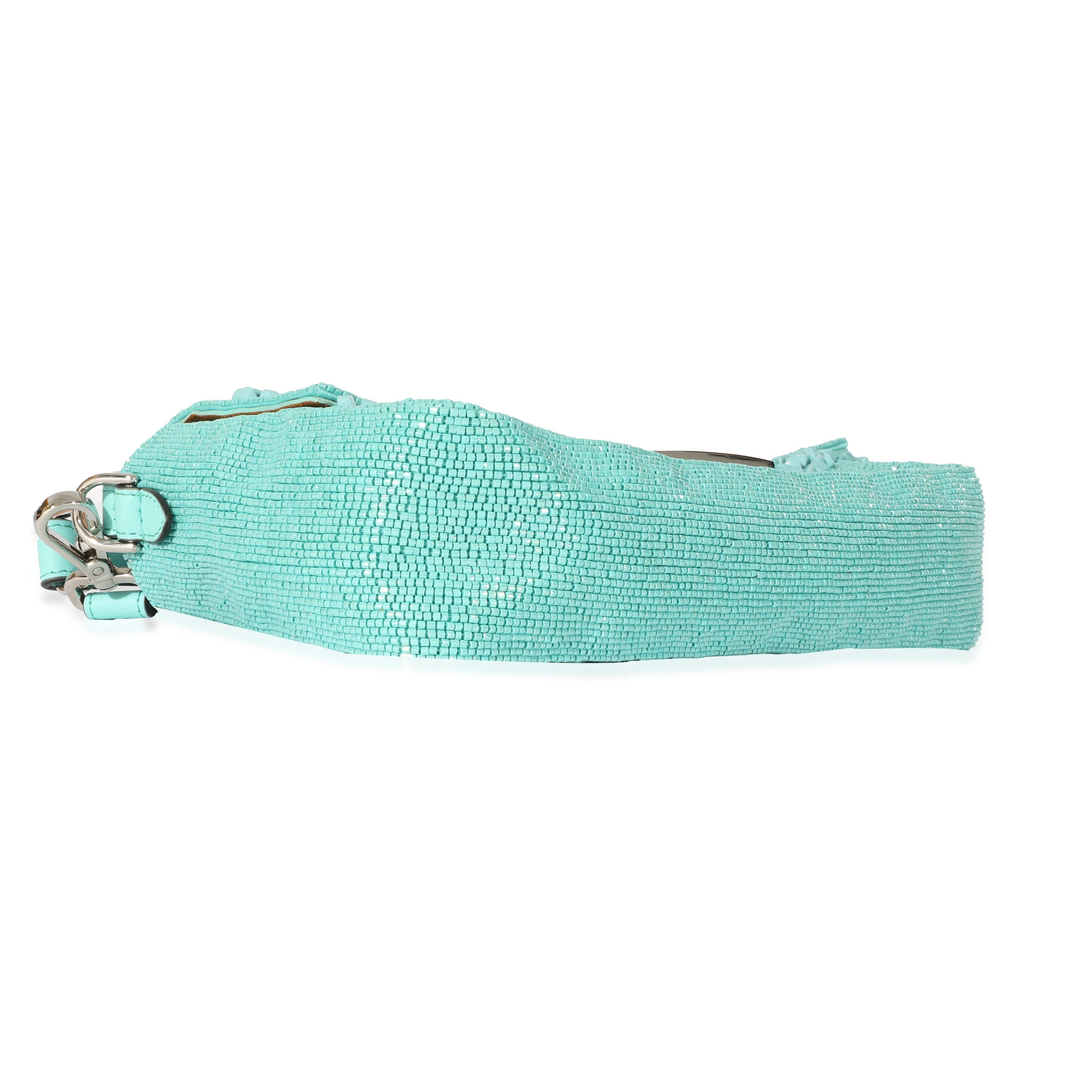 Fendi Re-Edition Turquoise Stone Bead Baguette