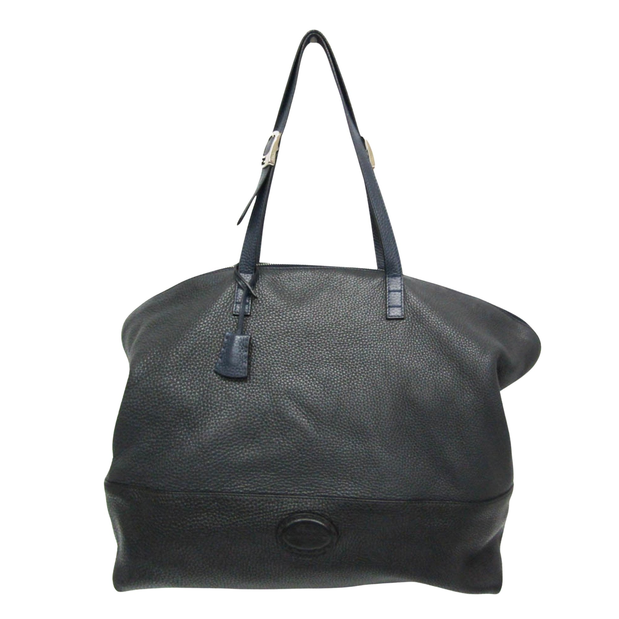 Fendi Selleria Black Leather Travel Bag ()