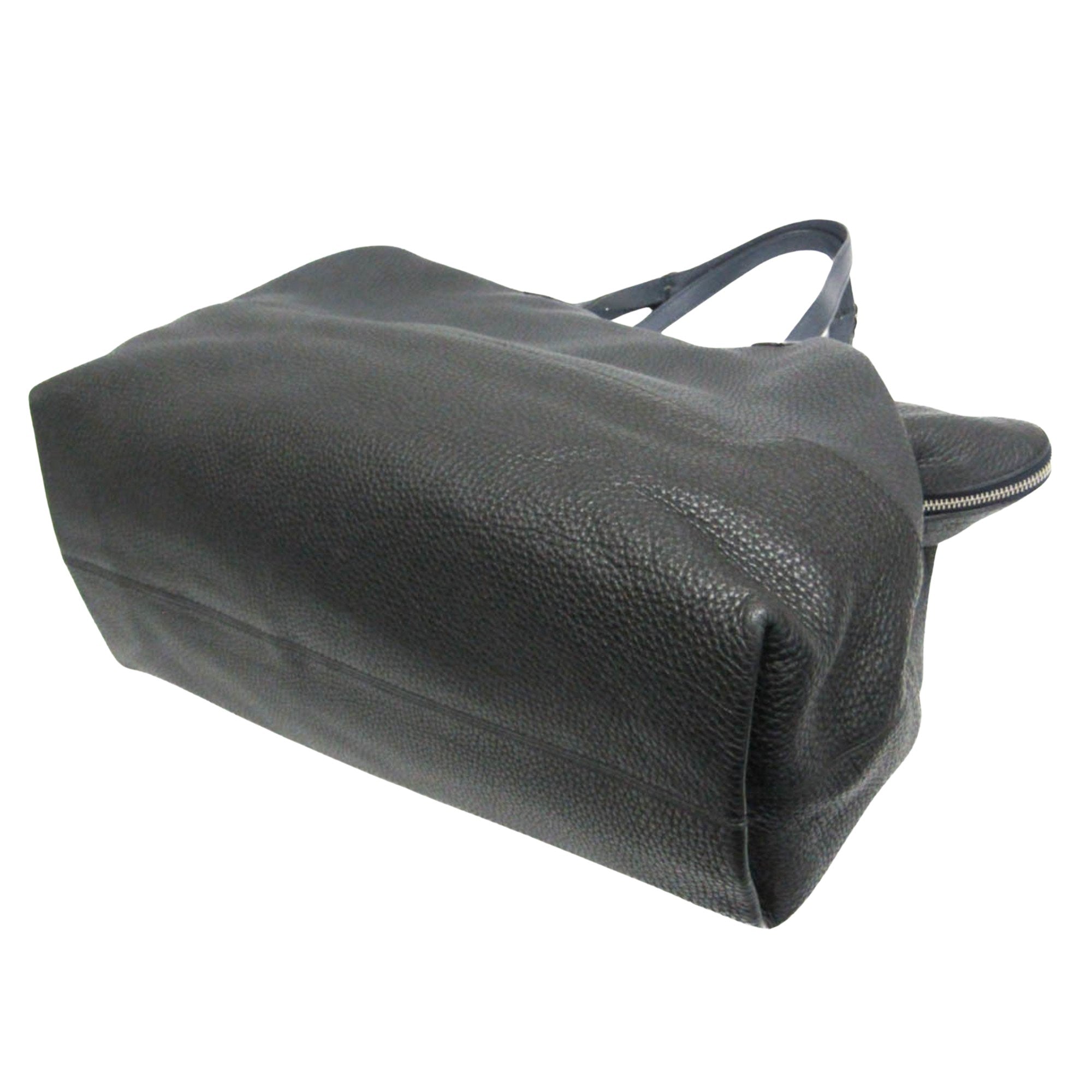 Fendi Selleria Black Leather Travel Bag ()