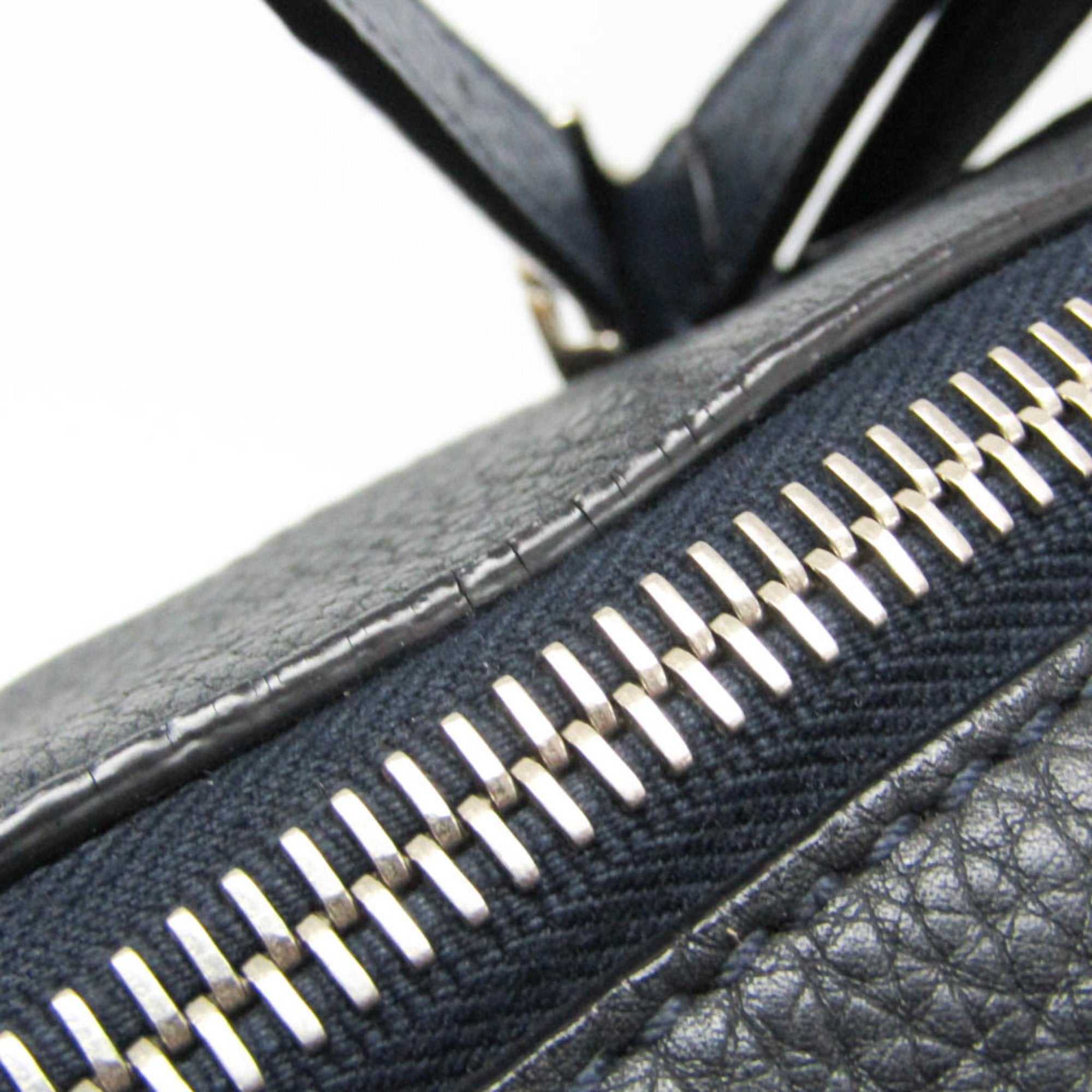 Fendi Selleria Black Leather Travel Bag ()