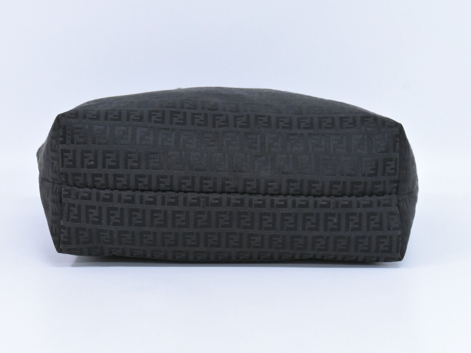Fendi Black Canvas Handbag ()