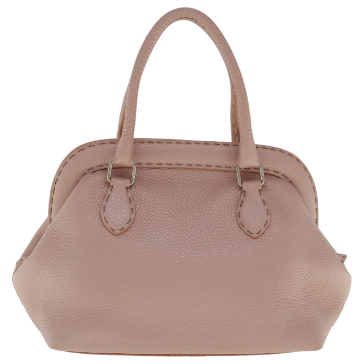 Fendi Selleria Pink Leather Handbag ()