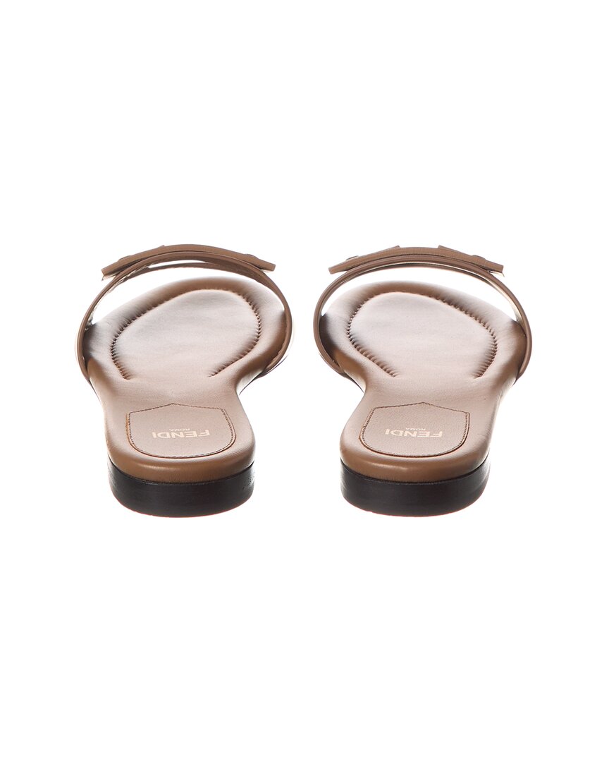 Fendi Ff Leather Sandal ( )