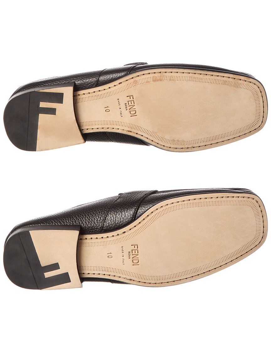 Fendi Ff Leather Loafer ( )