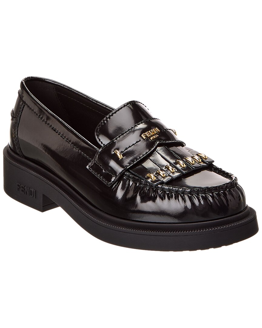 Fendi Filo Leather Loafer