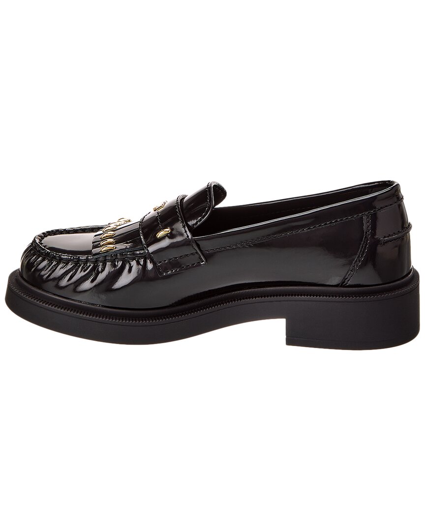 Fendi Filo Leather Loafer