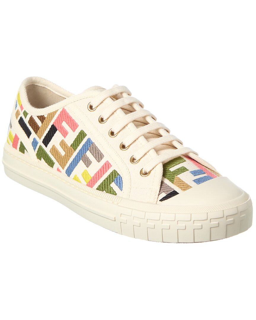 Fendi Domino Ff Canvas Sneaker
