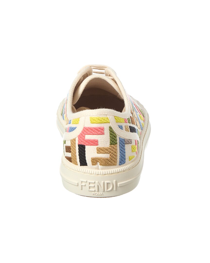 Fendi Domino Ff Canvas Sneaker