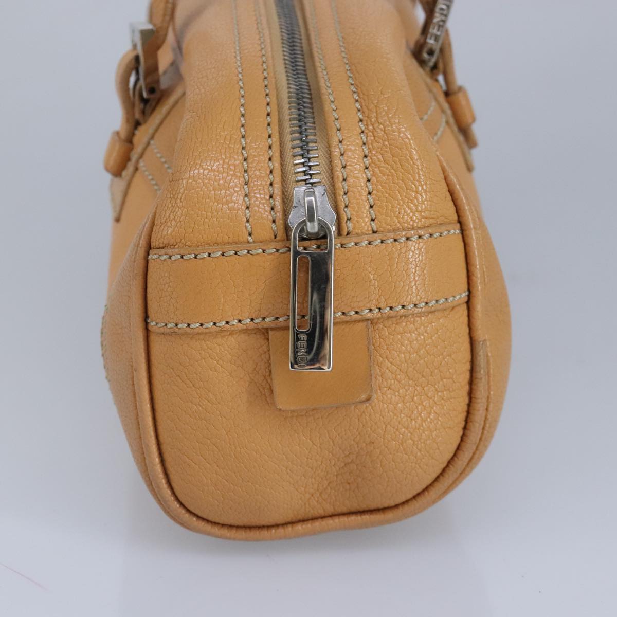 Fendi Orange Leather Handbag ()