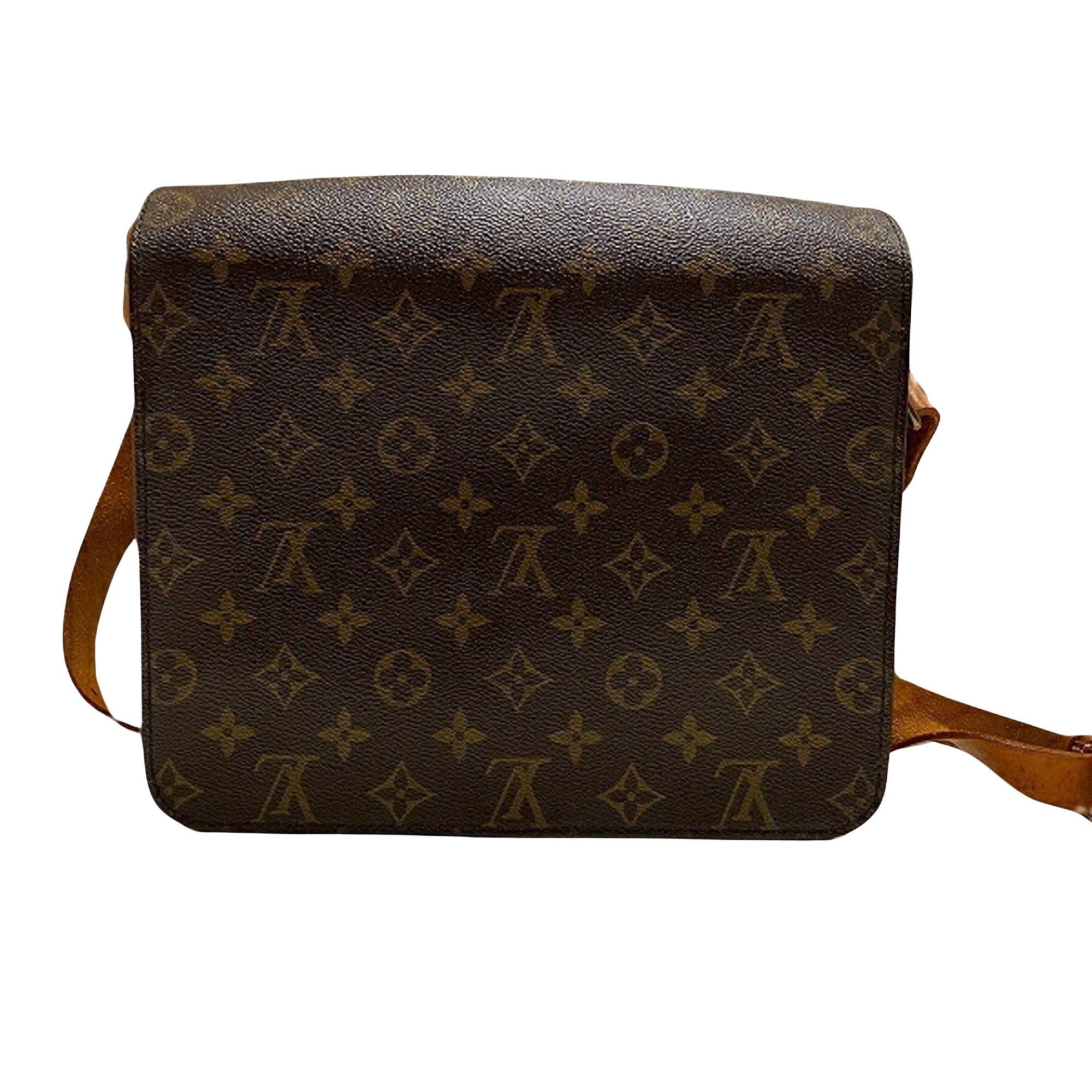 Louis Vuitton Cartouchière Canvas Shoulder Bag ()