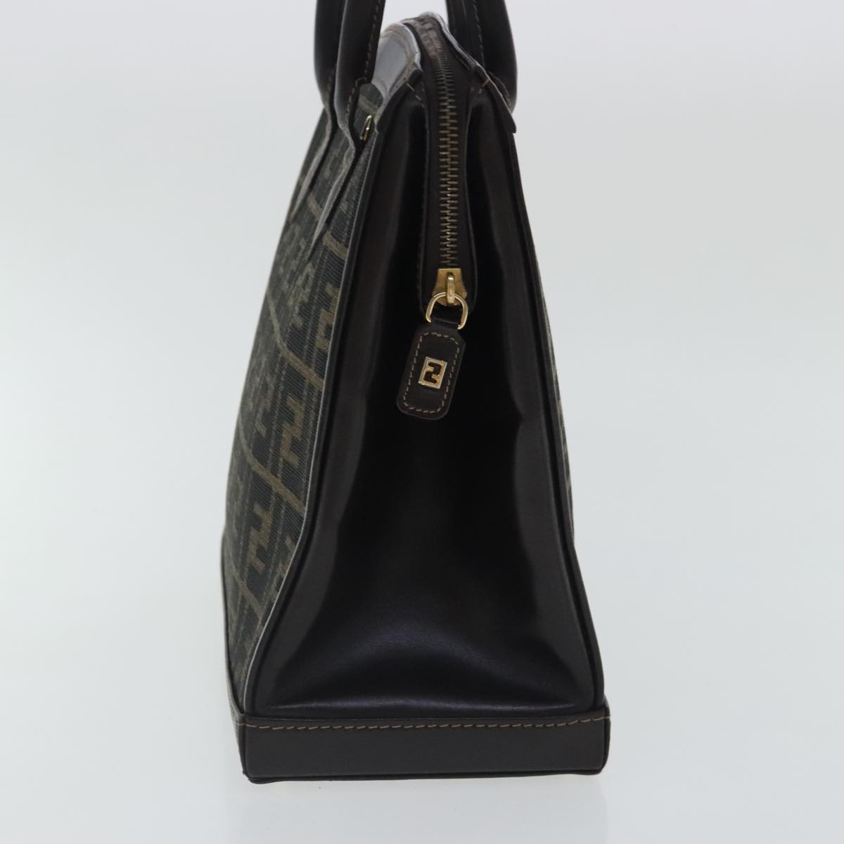 Fendi Zucca Brown Canvas Handbag ()