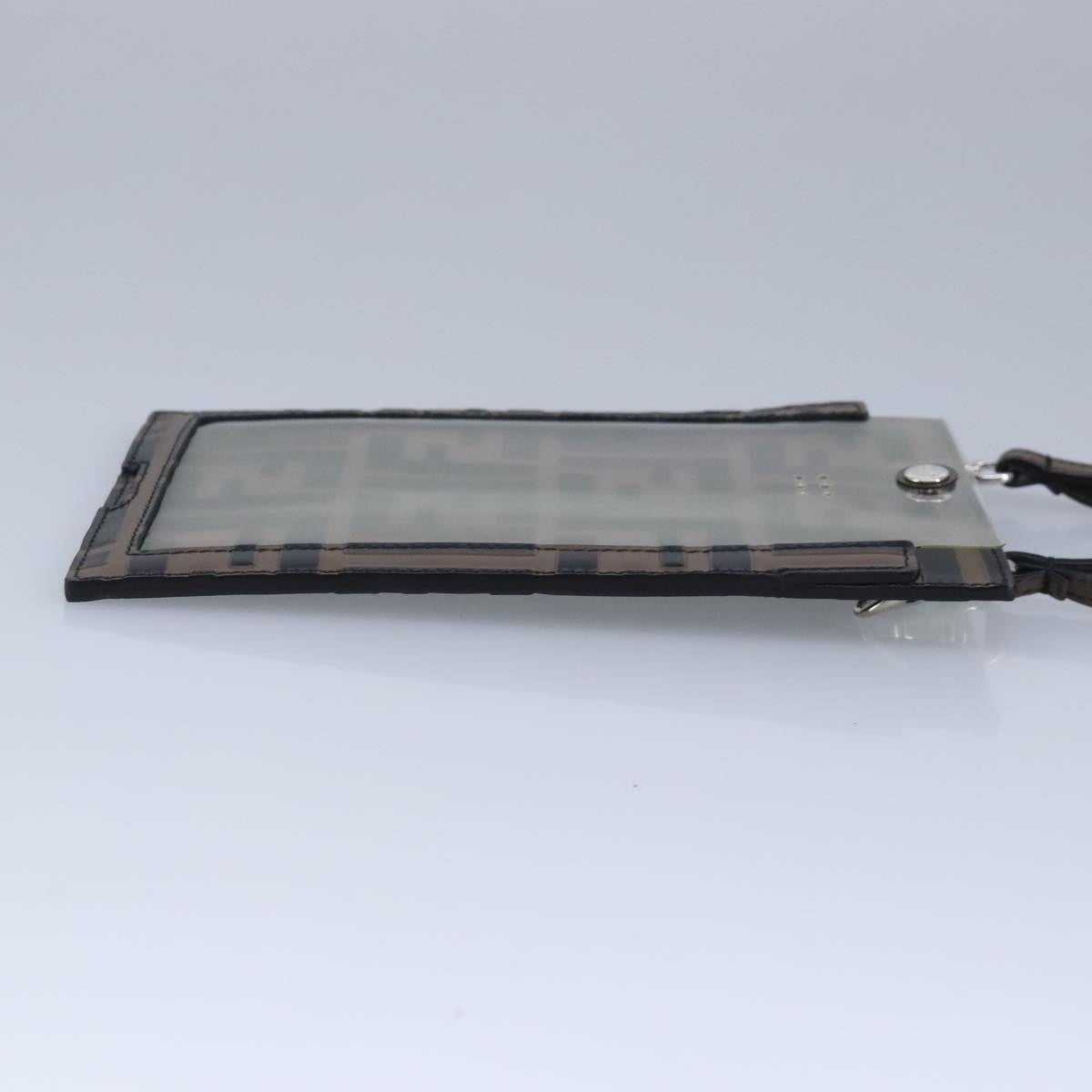 Fendi Zucca Brown Canvas Clutch Bag ()